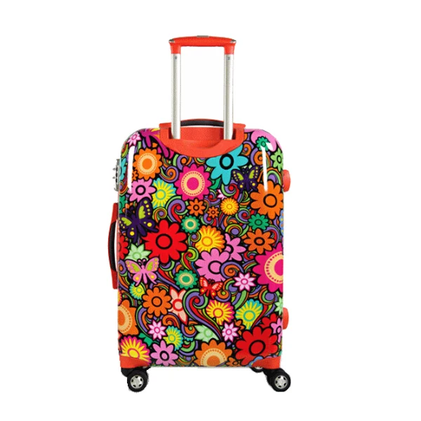Beauty Suitcase 3 Pcs Cheap Trolley Luggage With Retractable Wheels