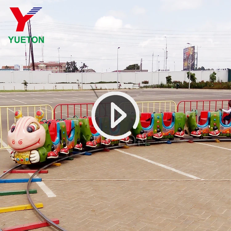 Kids Import From China Amusement Park Rides Passenger Carnival Games Electric Mini Track Train For Sale