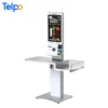 library NFC QR code scanner checkout kiosk self-service vending machine