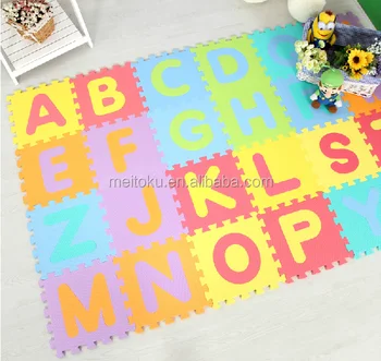 Kids Play Educational Toys Alphabet Abc Eva Foam Mats Buy Eva