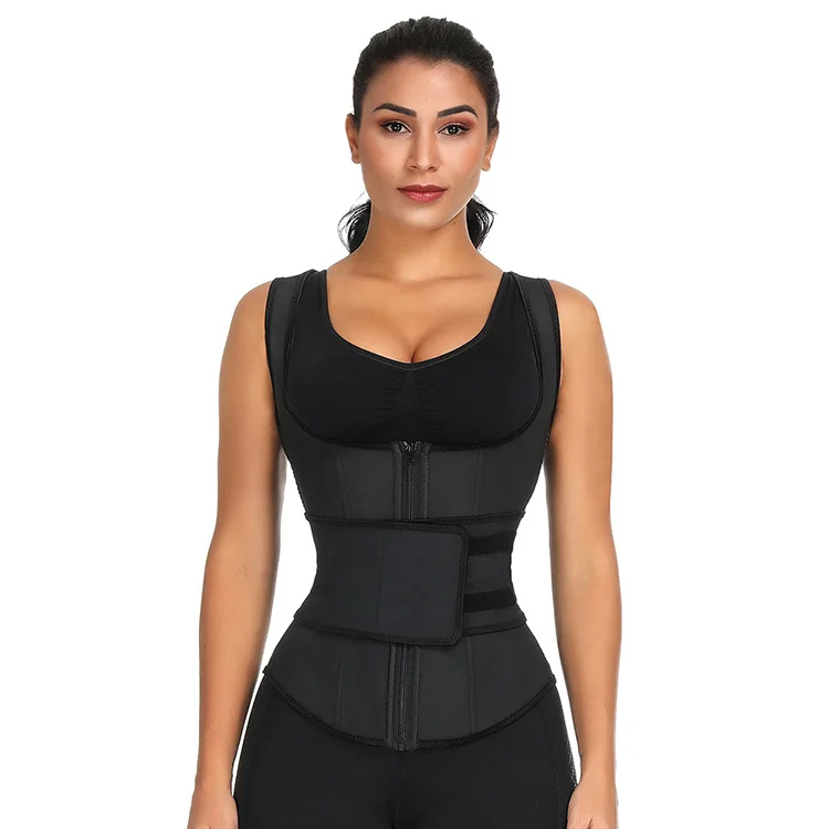 

Feelingirl High Quality 9 Steel Bone Underwear Body Shapers Waist Trainer Women Adjustable Belt Slimming Corset