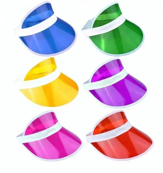 plastic golf visor