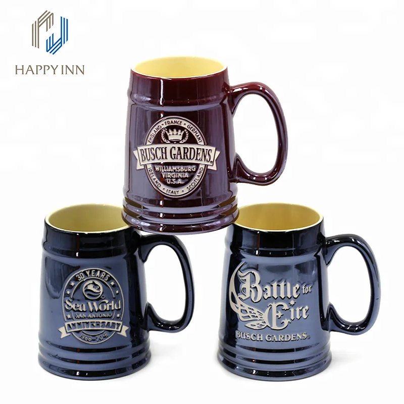 Selling Well Custom Sand Blasting Ceramic Beer Custom Cup Mug Buy
