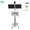 Best quality telemedicine System Cart,support two dual display and monitor