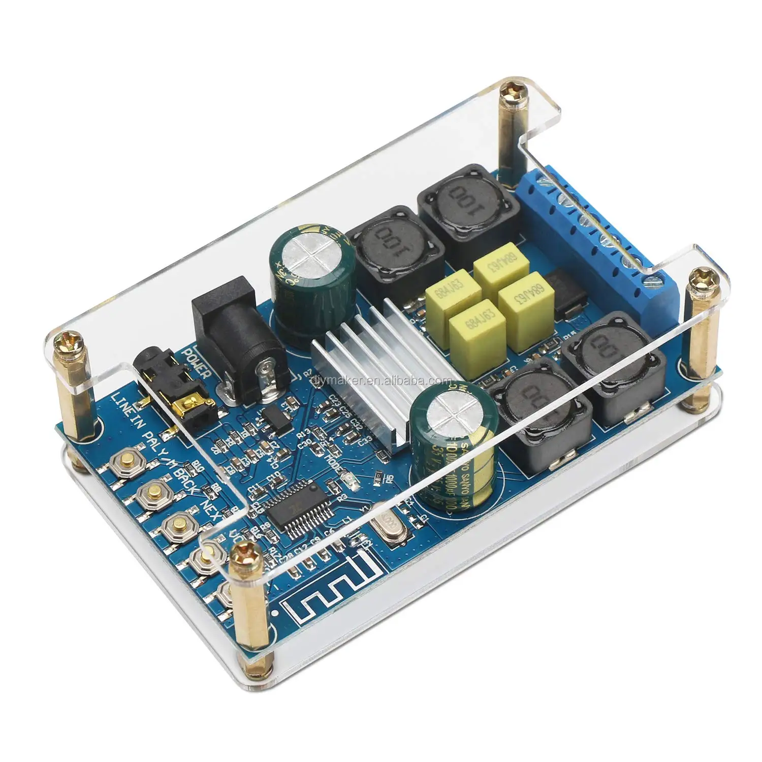 Bluetooth Amplifier Board Digital Amplifier Wireless Bt 3.0/4.0/4.1