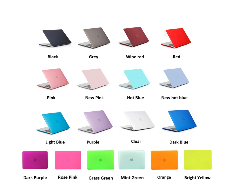 18 colors options