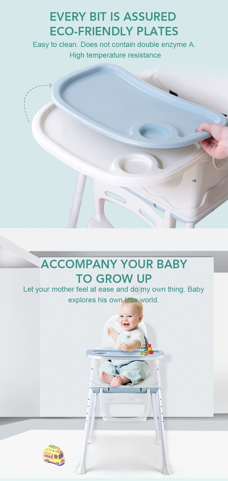 Hot Adjustable Portable Baby Infant Toddler Feeding Booster Seat