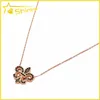 hot sell in Turkey two tone plated micro setting pendant