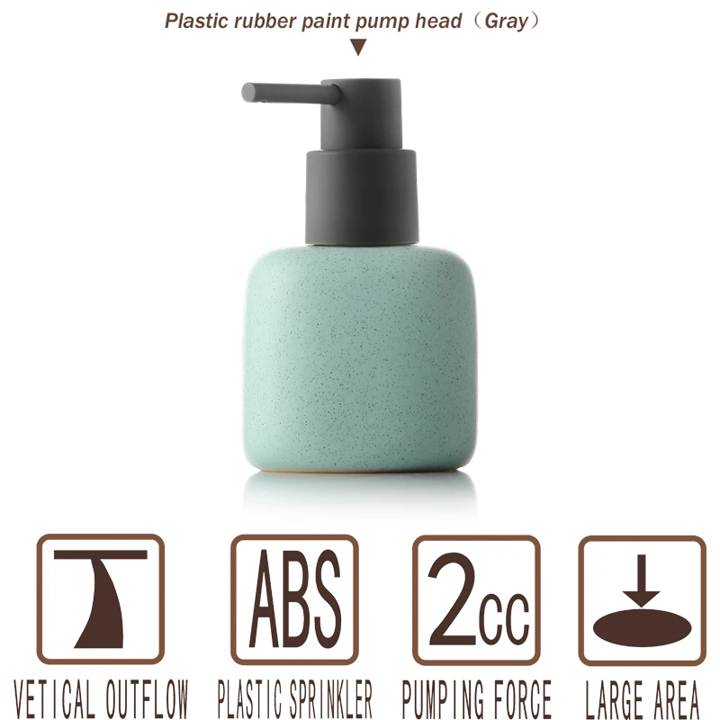 
Decled Model Ceramic Soap Solution Device with Square Environment Protection in Toilet 