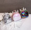 2019 Summer new arrival sequins backpacks girls mini cute backpack fashion unicorn school bags