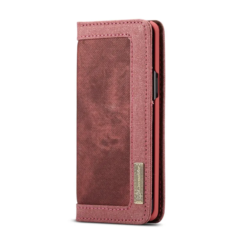 

Case me 008 Double Color Cowboy Leather Case for Samsung S9 High Quality