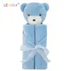 Custom New Style Super Quality Soft Baby Blanket Plush With Deer Elephant Rabbit Frog Animal Infant stuffed Plush Toy Promotion