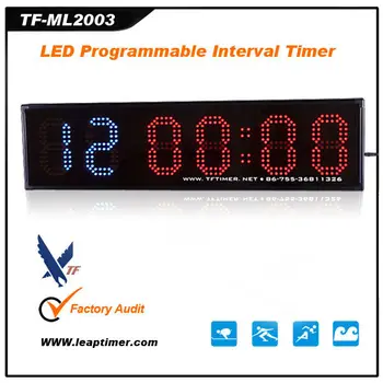 digital wall stopwatch