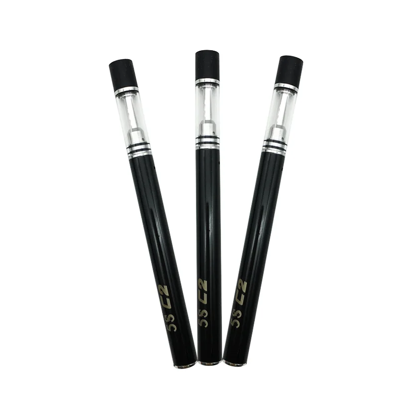 

PhazerTech OEM ODM 0.3/0.5/1.0ml Disposable Cbd Vape Pen, Black/silver