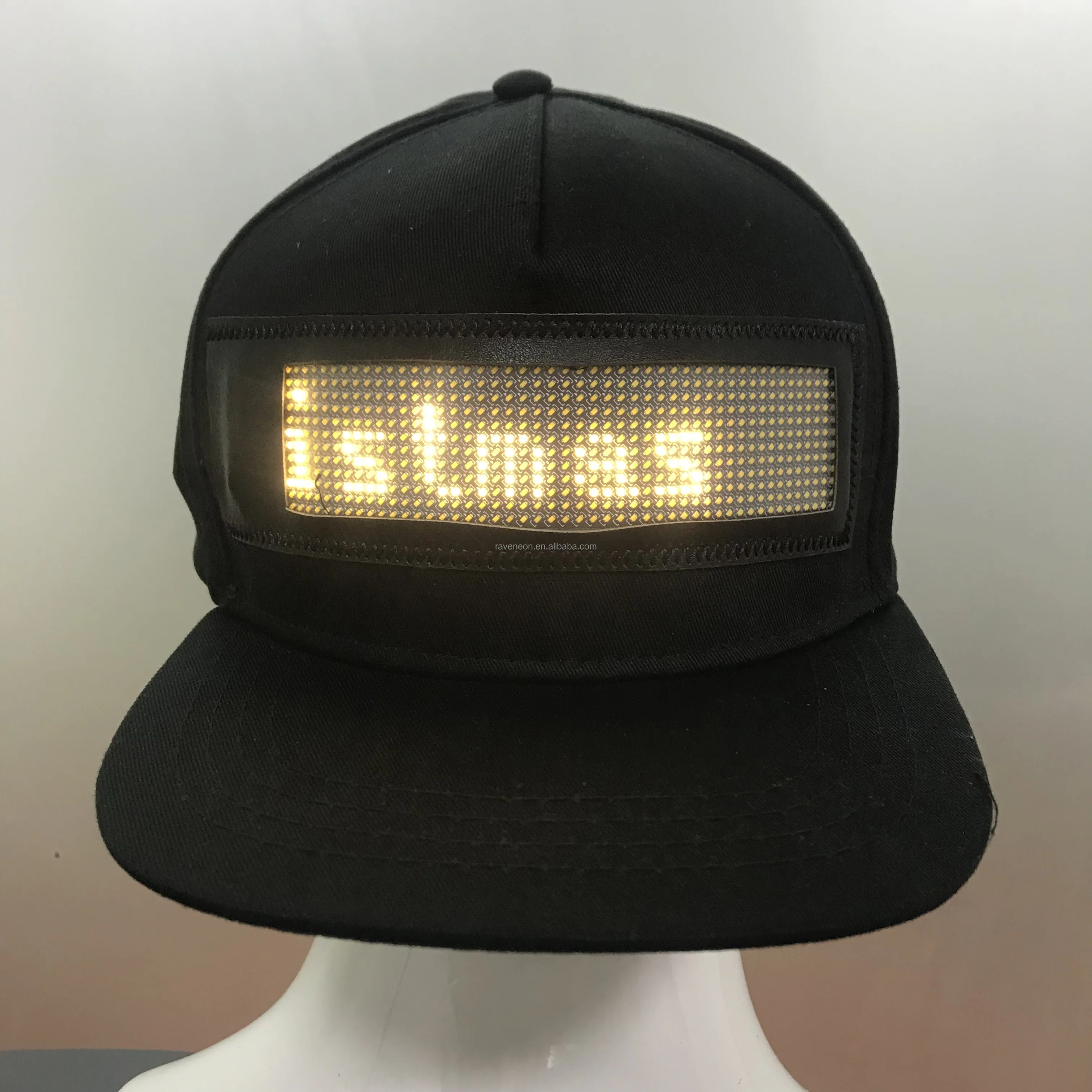 led light hat with usb charging