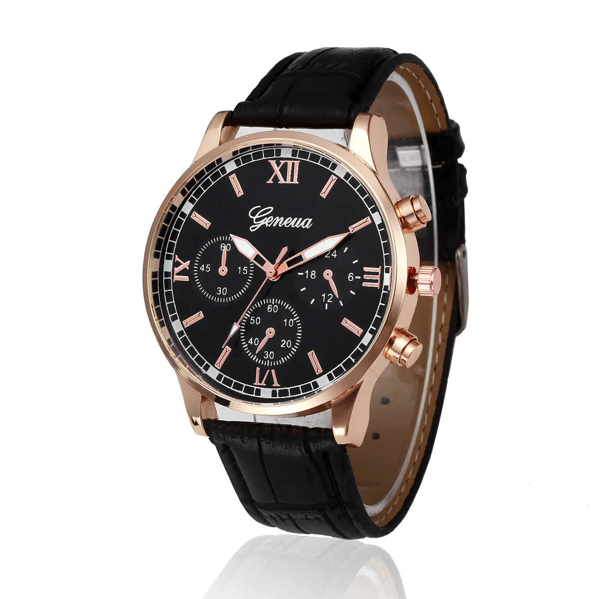 

Free shipping Casual Fashion Watch Men's Retro Design Alloy Leather Band Analog Alloy Quartz Wrist Watch Man Watch Date Clock