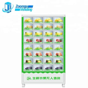 Oem Fresh Fruit Salad Vegetable Vending Machine - Buy Vending Machine