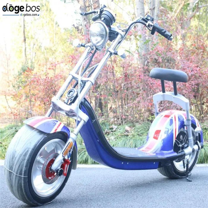 

SC14 EEC/COC/CE EUROPE Citycoco Electric Bike 1000W Golf Scooter Motorcycle, Black white blue red golden