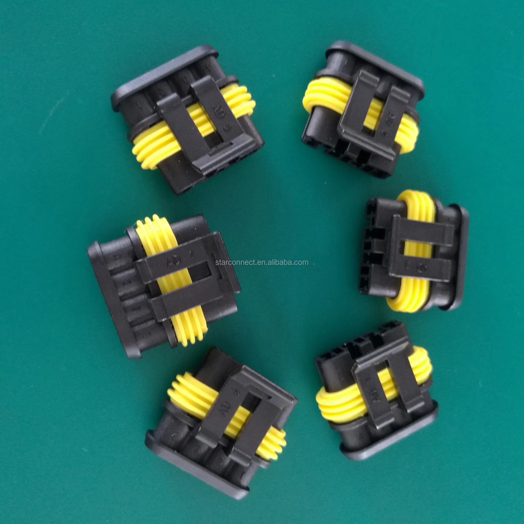 2 Pin Electronics Connector High Quality Amp Tyco Electronics 2 Pin Male Female Car Connector - Buy ...