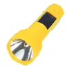 AC/DC 110-240V charge flashlight 4V rechargeable battery and solar powered led flashlight