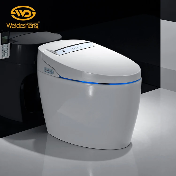 New Design Tankless Electric Bowl Toilet Floor Mounted Water Closet