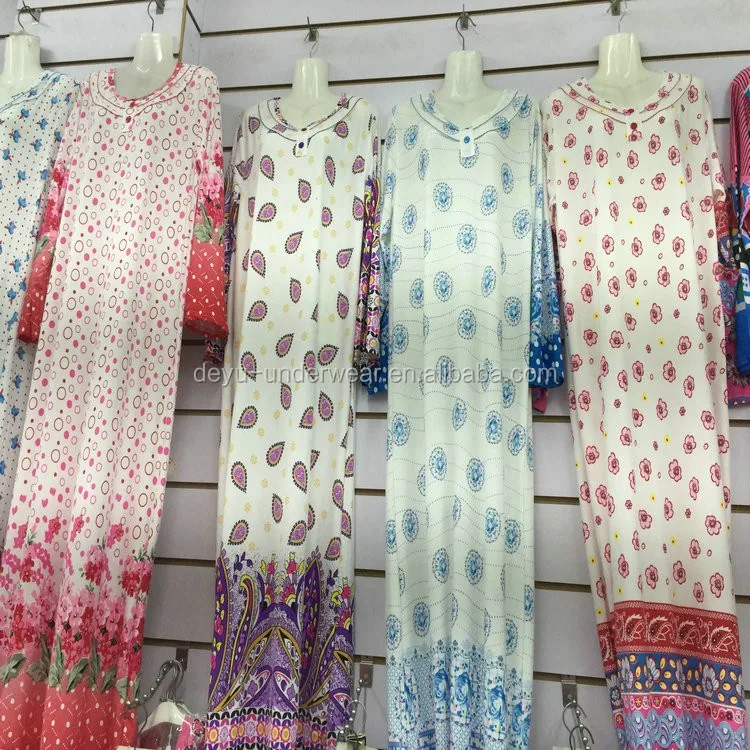 

2.3USD Mixing Designs Wholesale Classic Design Women Dubai Abaya Arab Print Robe Summer Abaya (gdcp0021)