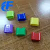 2019 Eco friendly High Quality Resin Colorful One Way Slide Closure Wristband Button/Lock