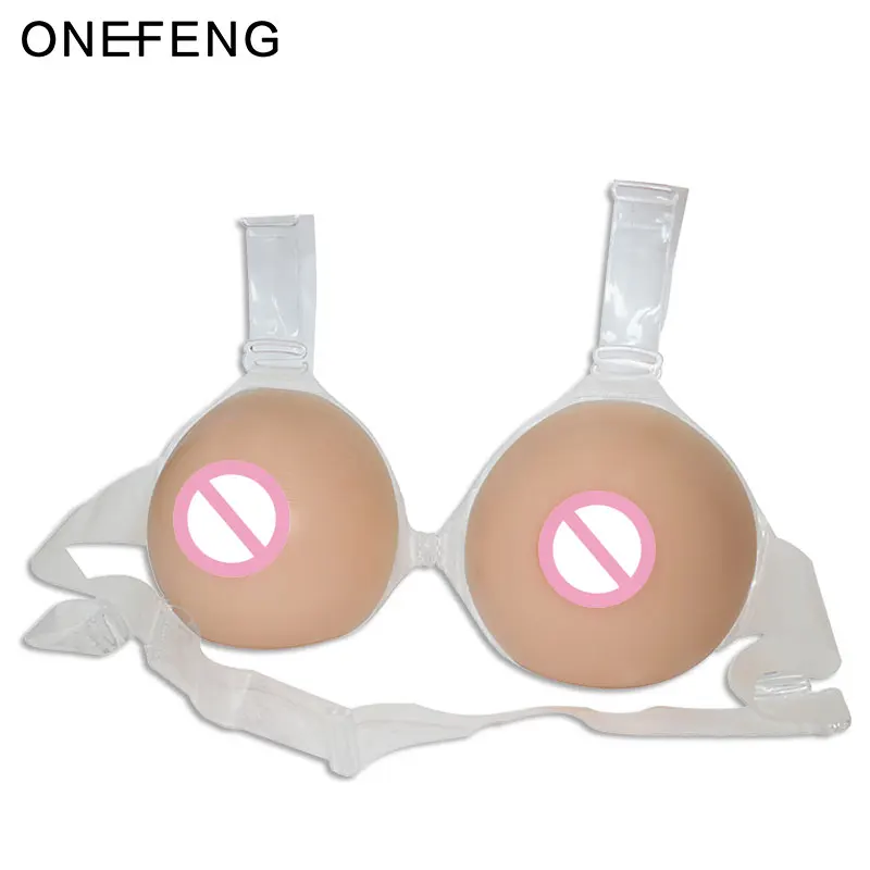 

Silicone False Breasts Beautiful Big Boobs Rubber Soft Breasts Round Shape SAR1800, Beige