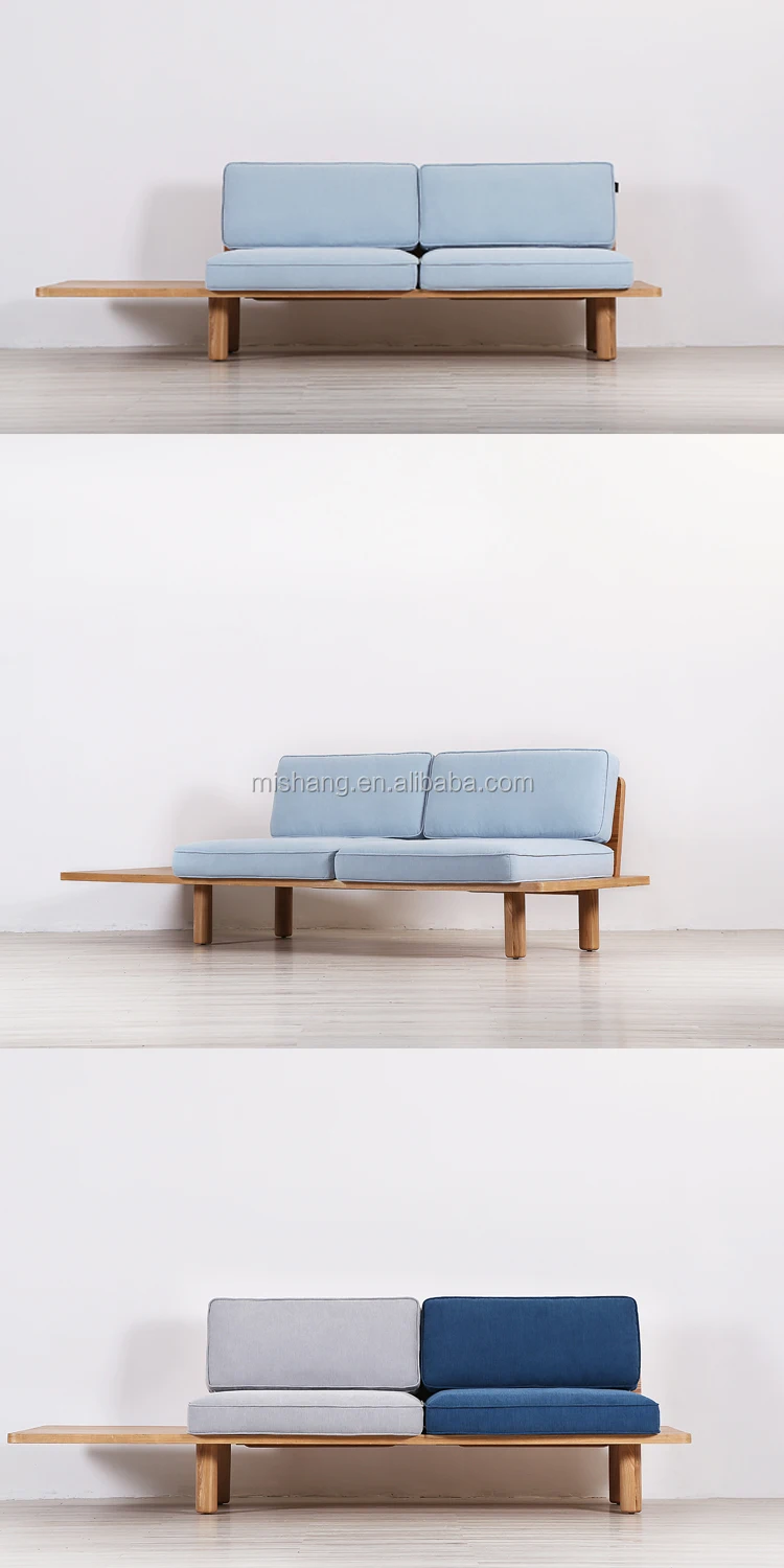 low price modern nordic fabric home lobby wooden sofa set design