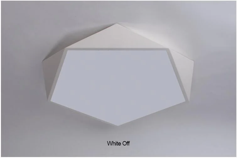 Conduziu a Iluminação da Lâmpada do Teto para Sala de Estar Criativo Geométrico Arte Estudo Varanda Corredor Iluminação Teto 21 ceiling lamp