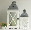 White wedding decoration cross lantern Wooden lantern