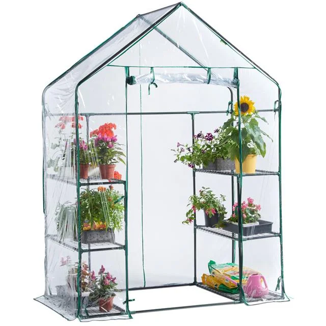 

agricultural structure Plastic mini clear cover garden green house grow tent greenhouse