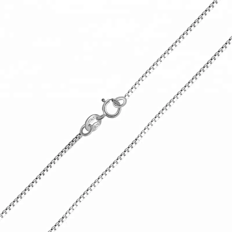 

High Quality 925 Sterling Silver Jewelry chain necklace, As photo