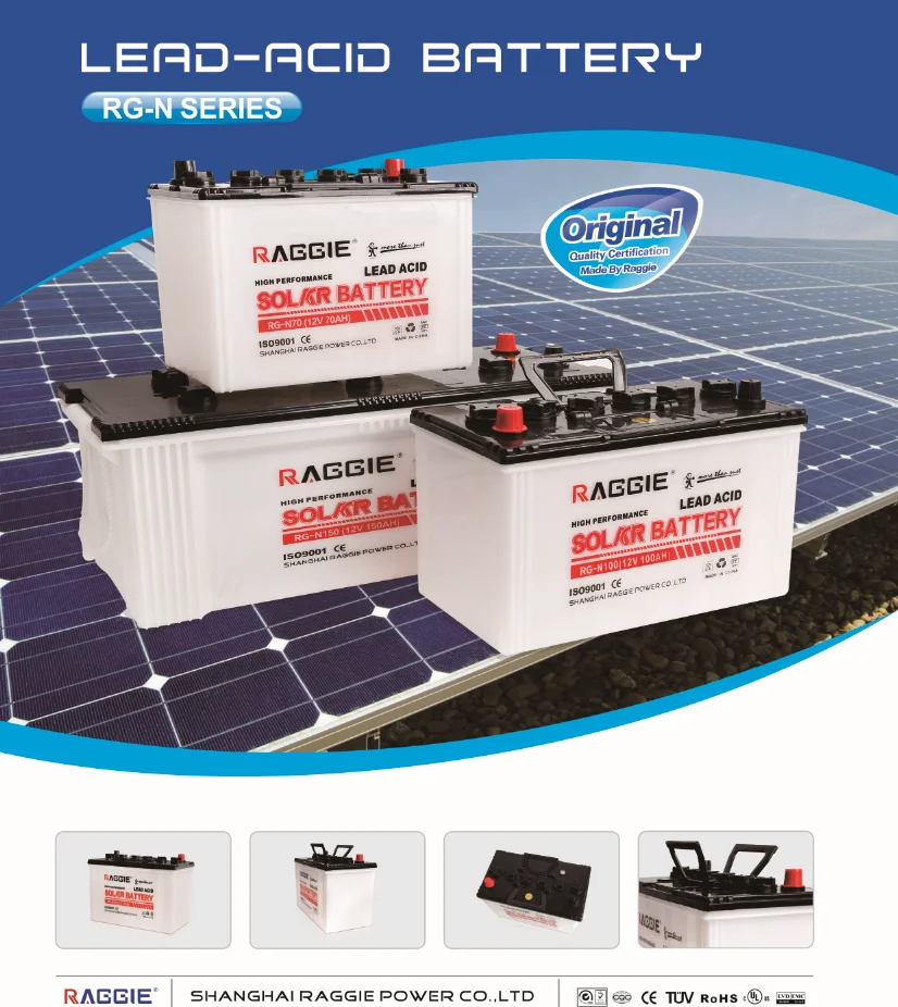 Raggie 100ah 12v Solar Dry Cell Battery For Solar System/car/bicycle