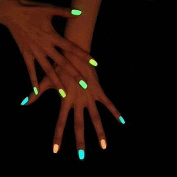 Neon Glow In The Dark Nail Designs