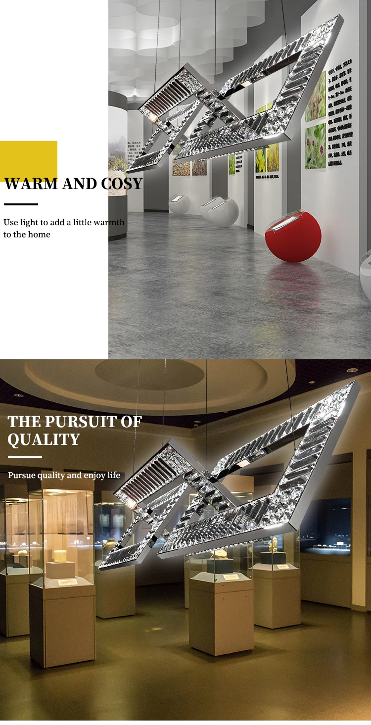 Classic european hotel lobby decoration large crystal chandelier luxury