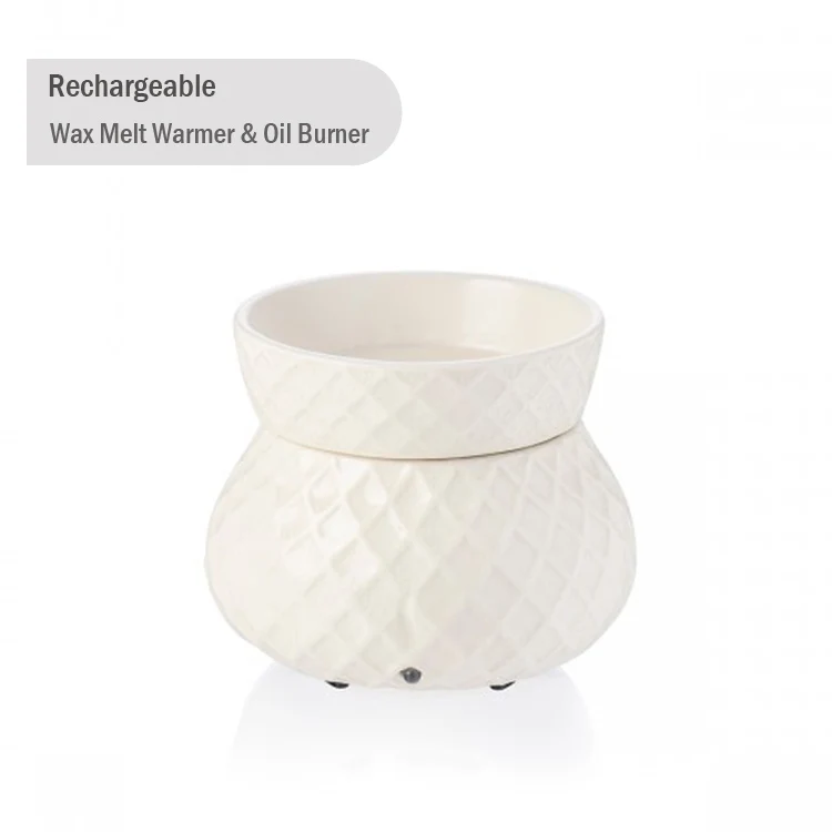 Customizing Electric Essential Oil Burner No Spilling Wax Melt Warmer