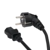 Euro Russian 220v to C13 computer power cord for Laptop used computer power cords for electric grill hair dryer