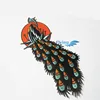 2018 Factory Price Custom Peacock Embroidery Patch