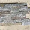 gold shimmering quartzite marble exterior wall cladding cultural wall panel rusty stone
