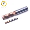 Rough milling cutter HRC55 carbide corrugated end mill with 4 flute