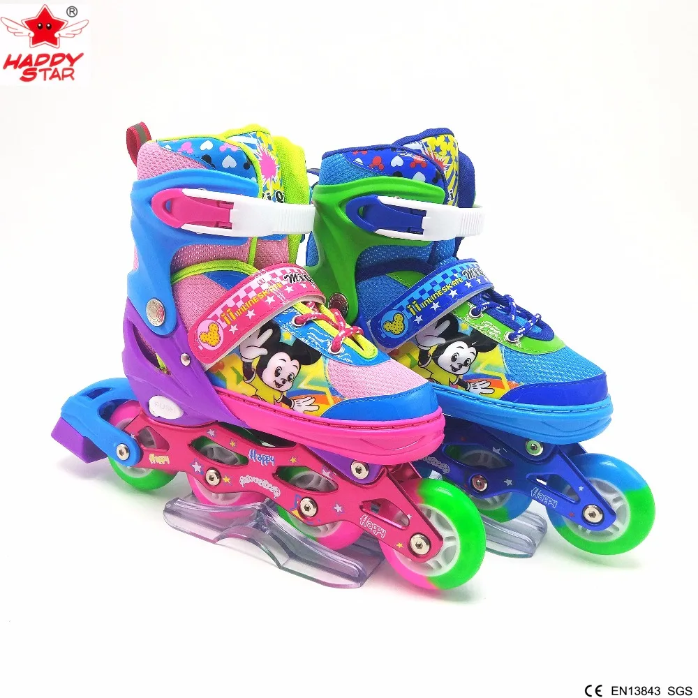 
rollerblade skates shoes inline skate pu wheels professional shoes led rollers 