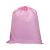 Cheap promotional small non woven bag custom color bundle string
