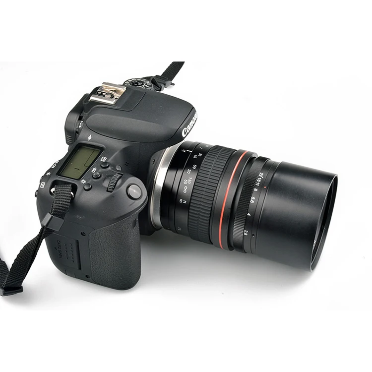 

Manual Focus Fixed Oem Customize Telephoto Dslr Camera Lens, Black