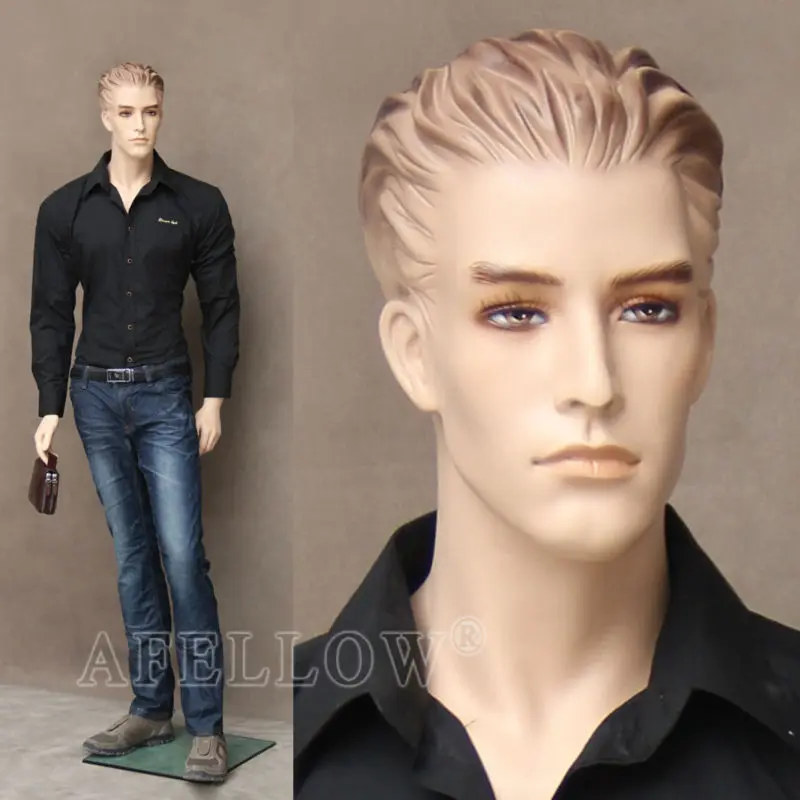 male hair mannequin