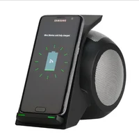 

Hot selling mobile phone charger with wireless Bluetooth speaker stand