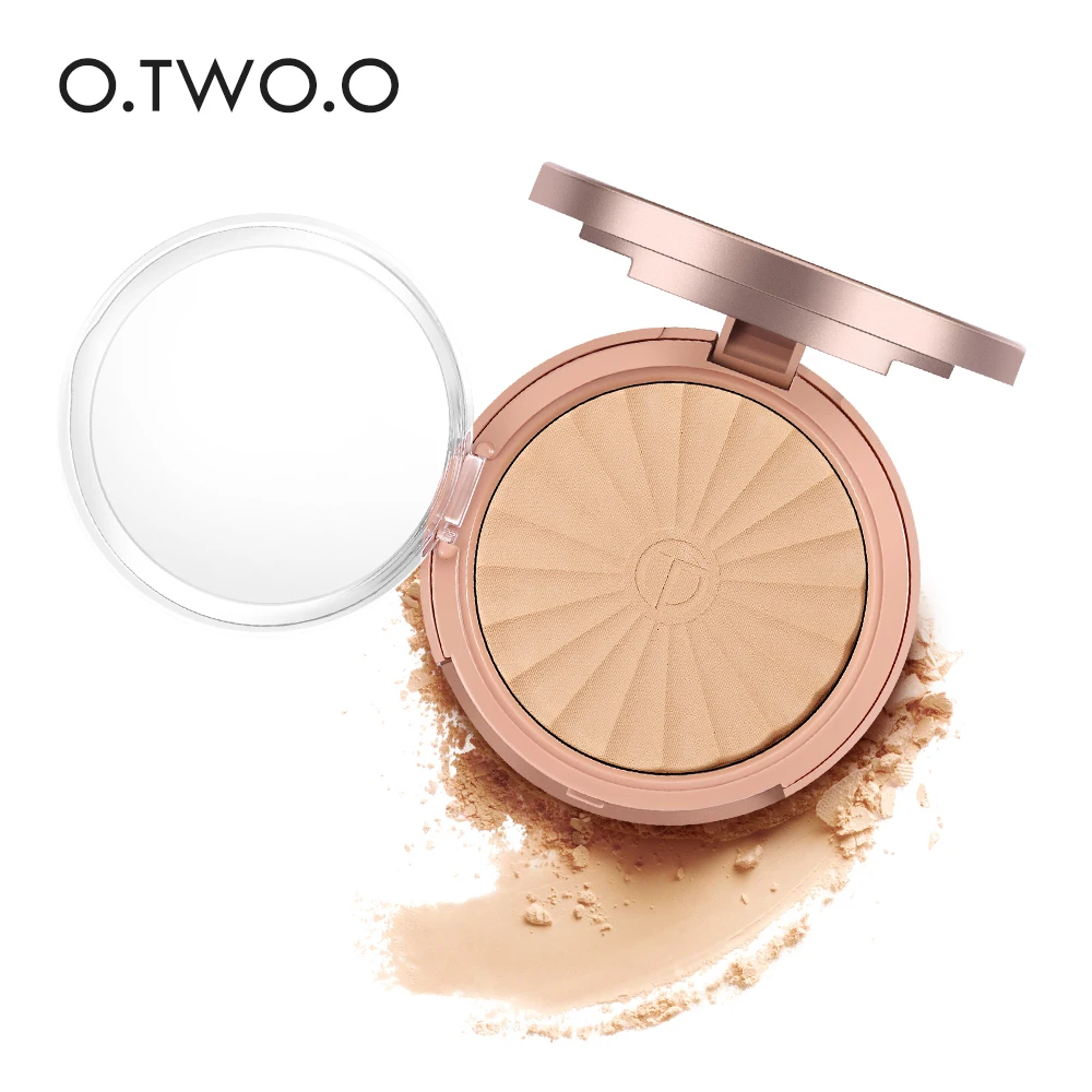 

O.TWO.O Makeup Face Powder Oild Control Pressed Powder with 8 Colors