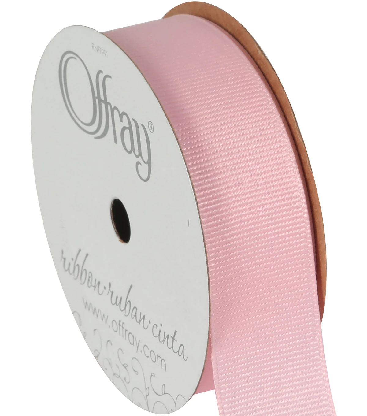 3 Double Faced Satin Ribbon 117 Light Pink 100yd