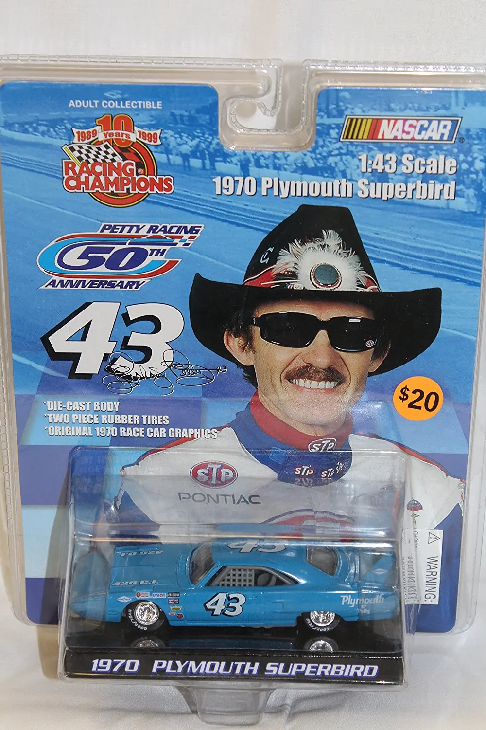 richard petty 1970 plymouth superbird diecast