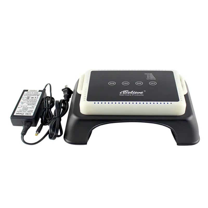 

hot sales Ibelieve tp83 64w nail polish dryer Wireless uv led nail lamp, Black or customized color
